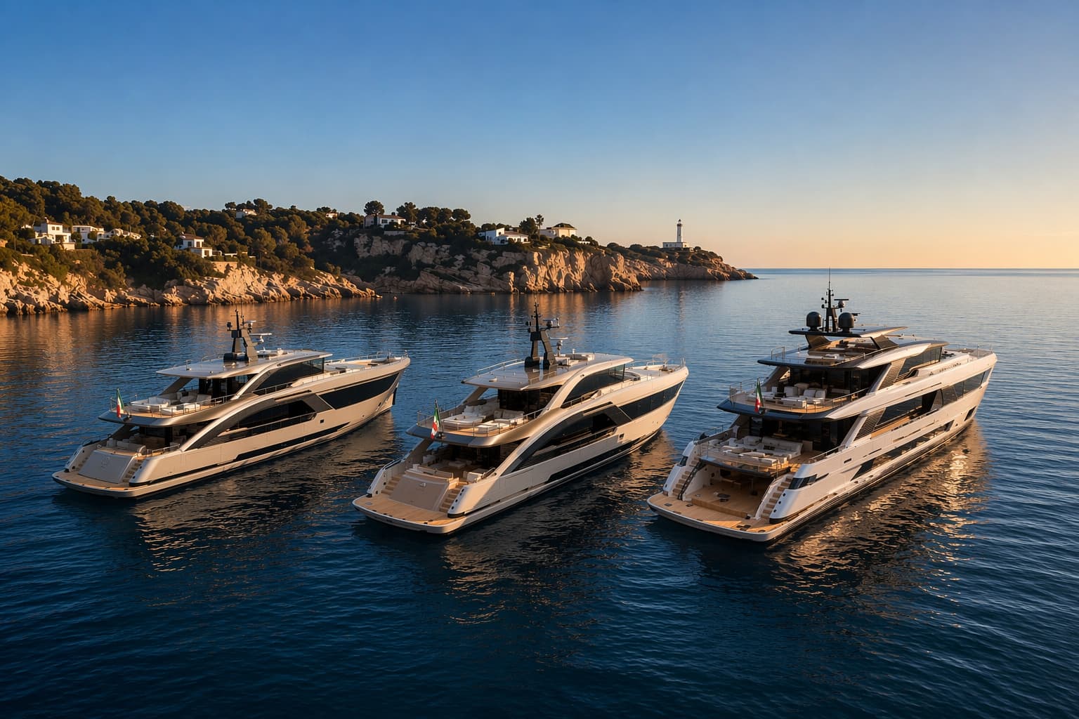 Antonini Navi Superyacht Fleet